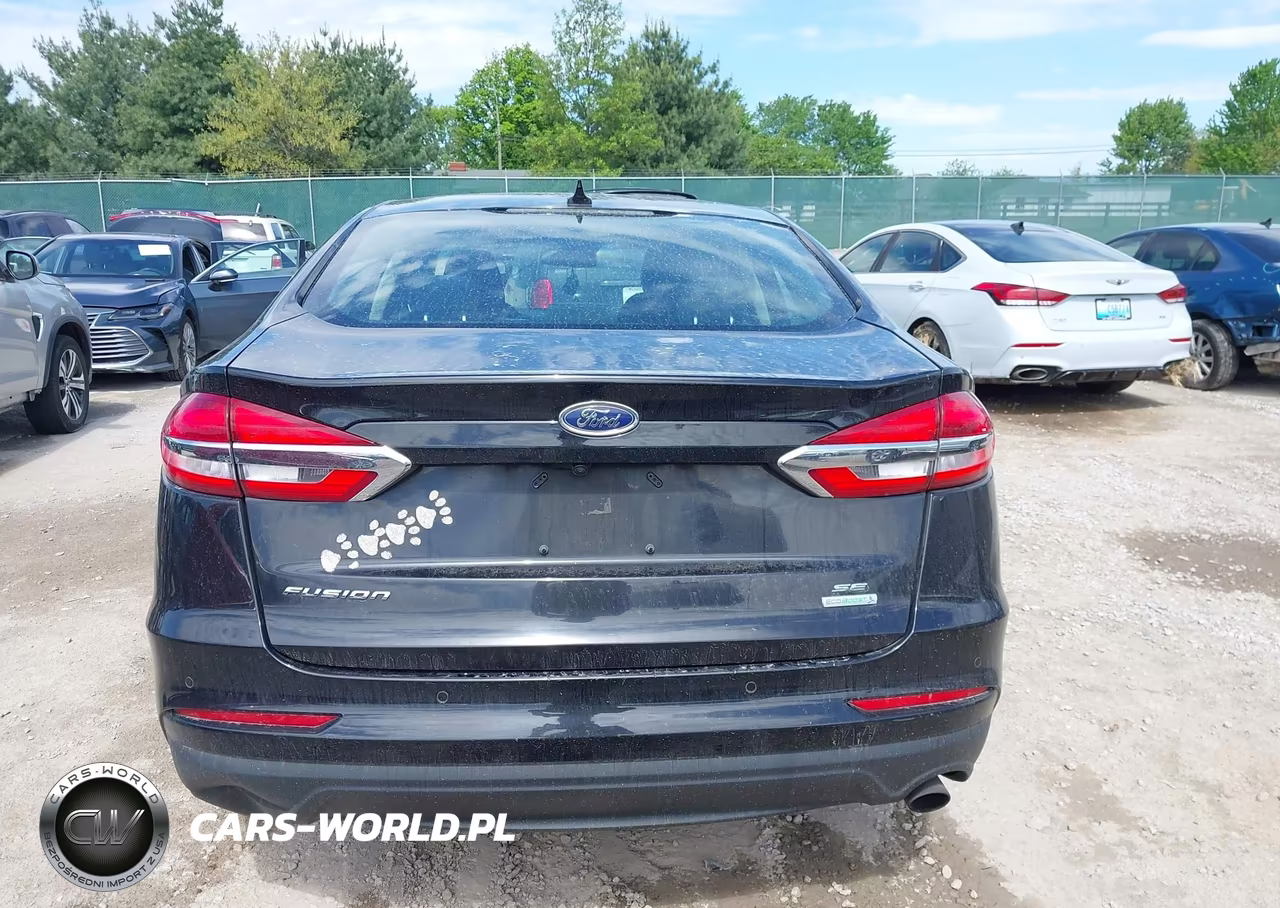 2019 Ford Fusion Se VIN:3FA6P0HD6KR239638 - 16