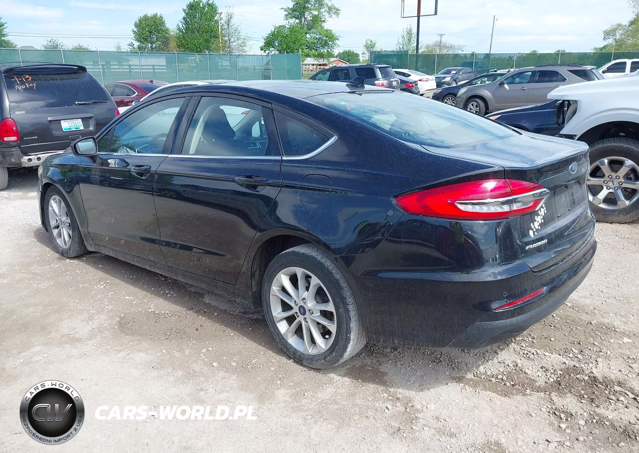 2019 Ford Fusion Se VIN:3FA6P0HD6KR239638 - 3