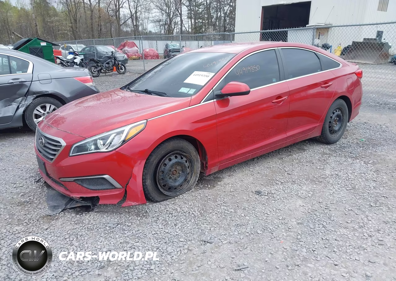 2017 Hyundai Sonata Eco VIN:5NPE24AA1HH466971 - 2