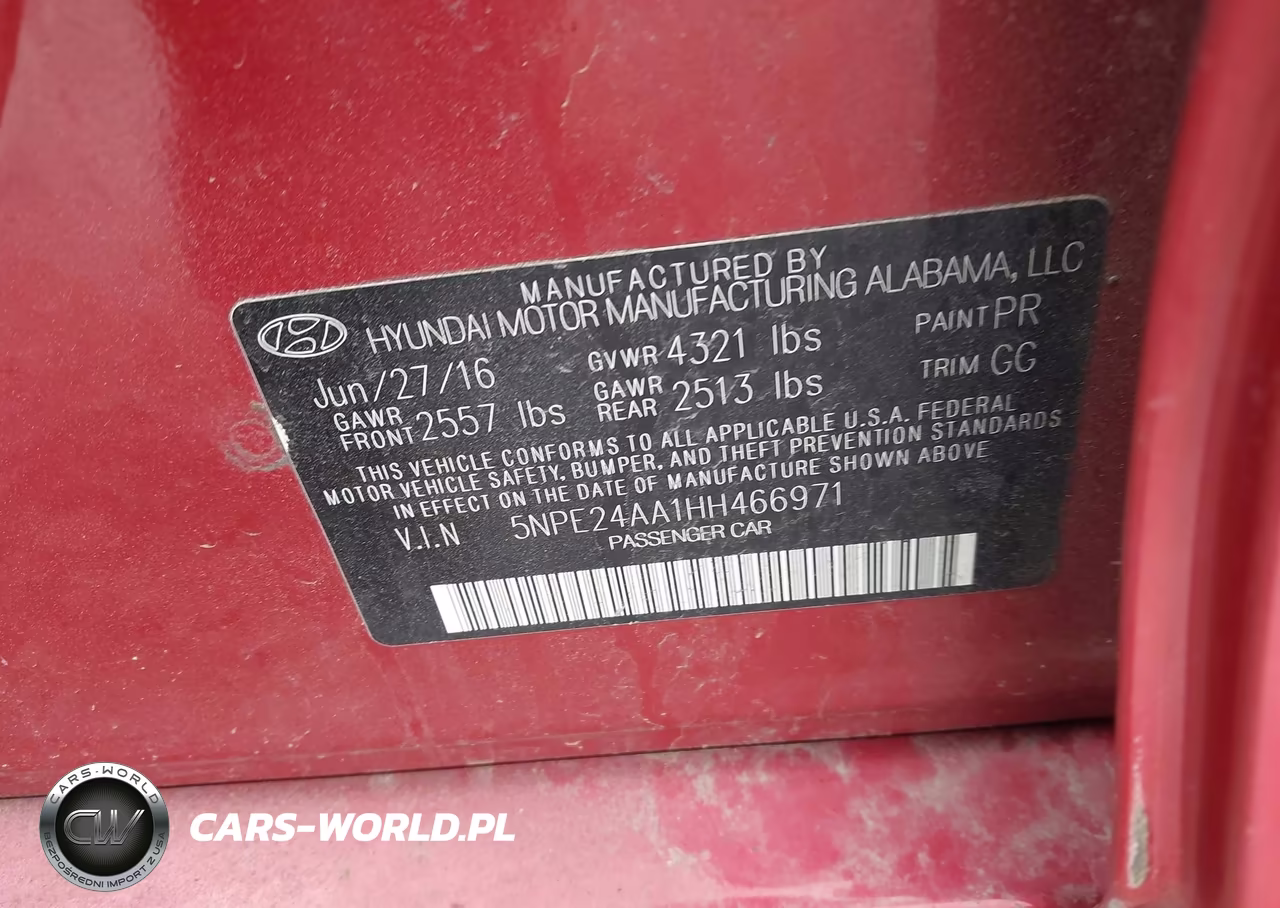 2017 Hyundai Sonata Eco VIN:5NPE24AA1HH466971 - 9