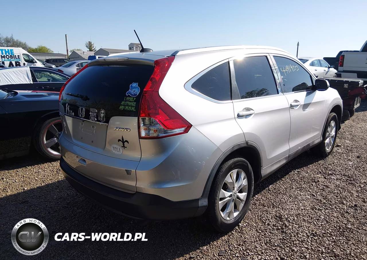 2013 Honda Cr-V Ex-L VIN:2HKRM4H71DH667916 - 4