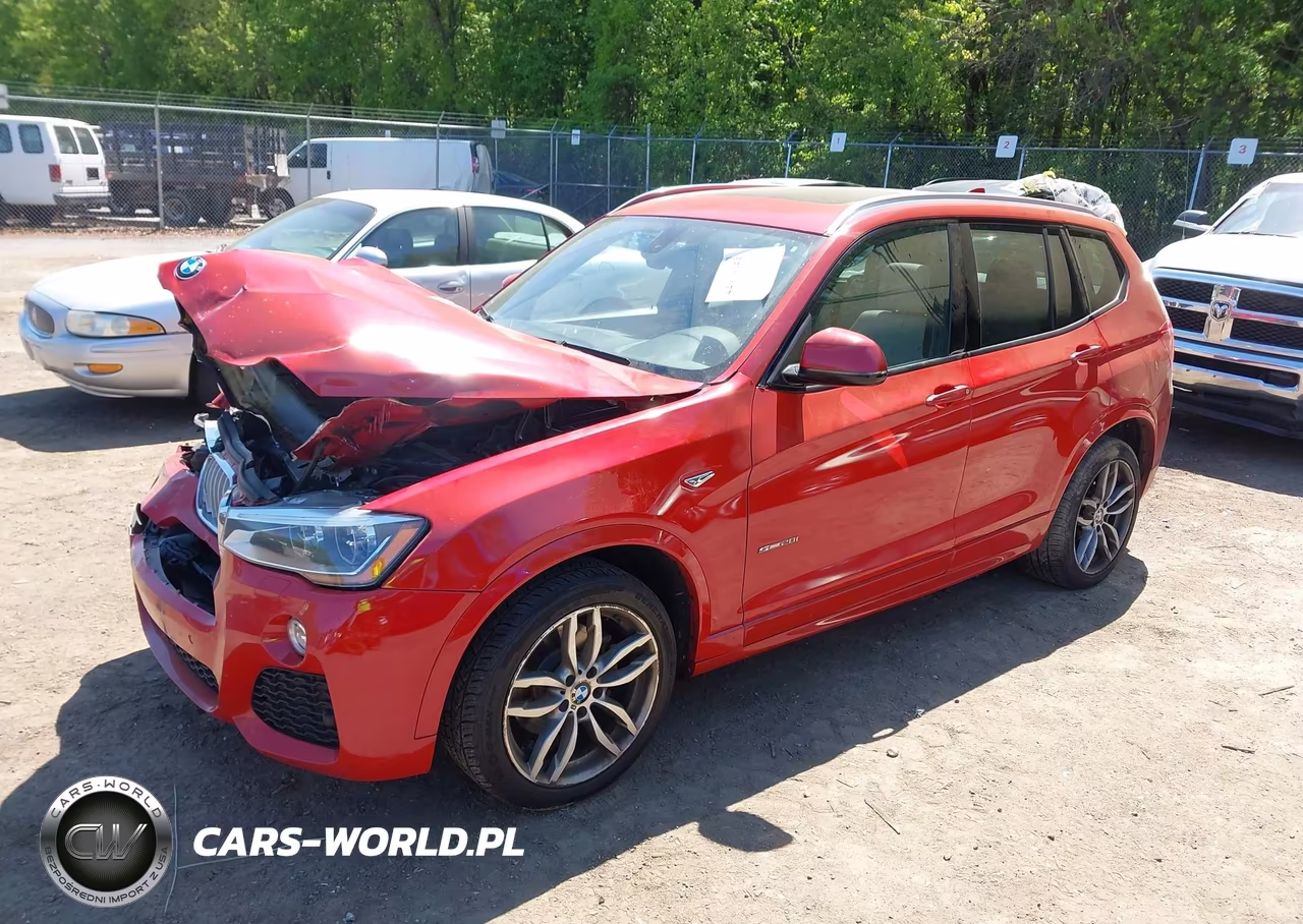2015 BMW X3 Sdrive28I VIN:5UXWZ7C53F0M83538 - 2