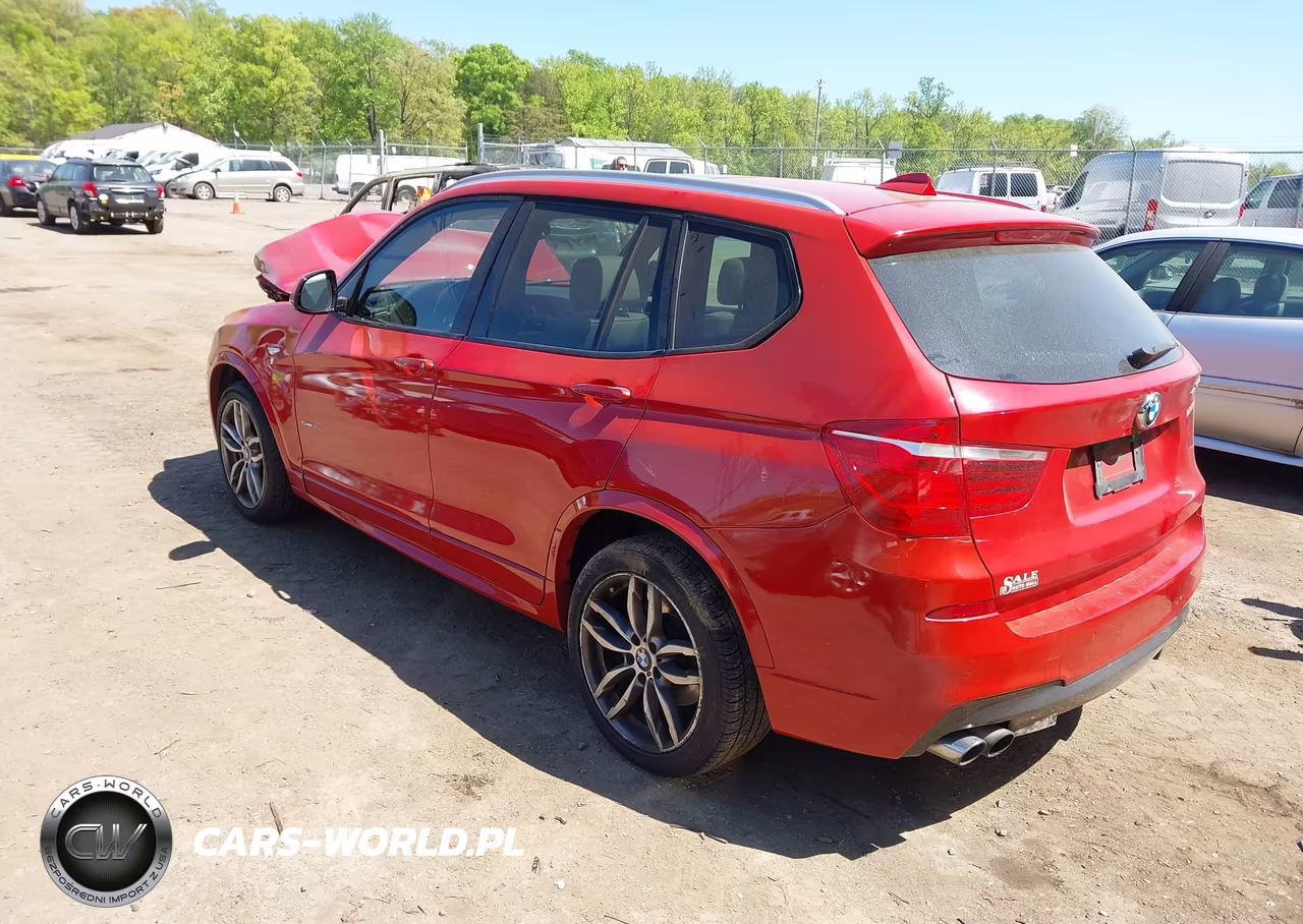 2015 BMW X3 Sdrive28I VIN:5UXWZ7C53F0M83538 - 3