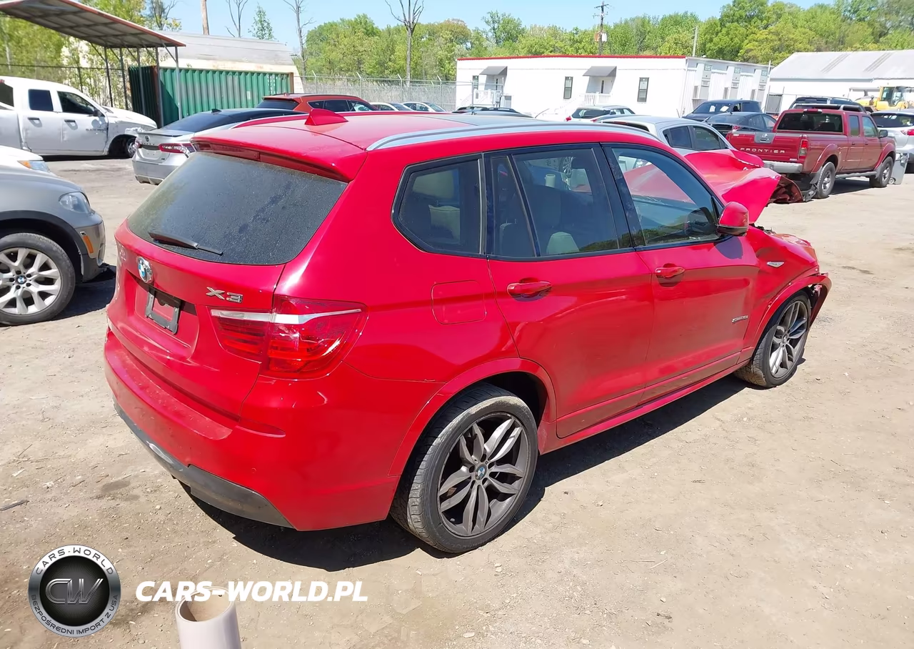 2015 BMW X3 Sdrive28I VIN:5UXWZ7C53F0M83538 - 4