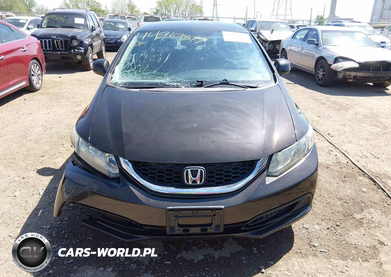 2013 Honda Civic Lx VIN:2HGFB2F5XDH552319 - 12