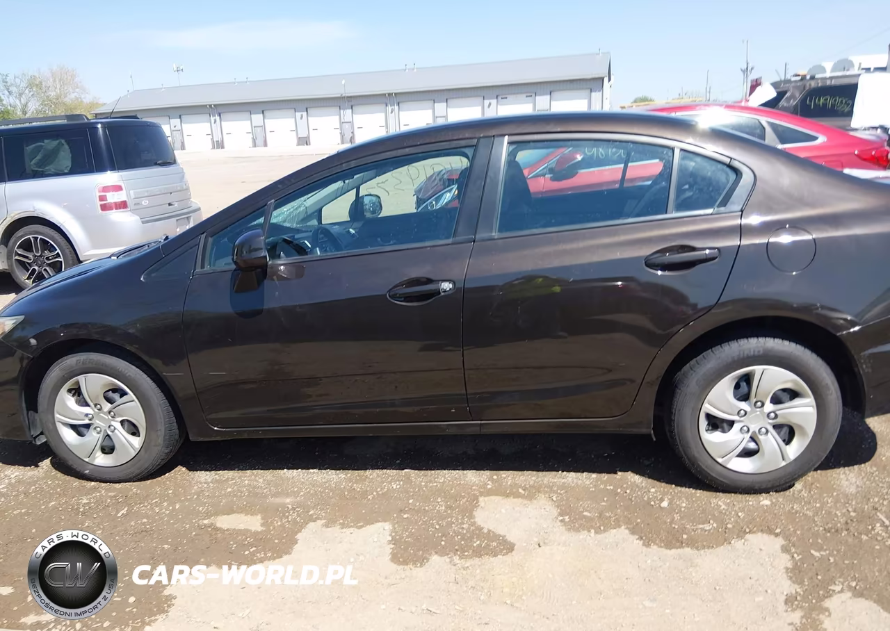 2013 Honda Civic Lx VIN:2HGFB2F5XDH552319 - 14