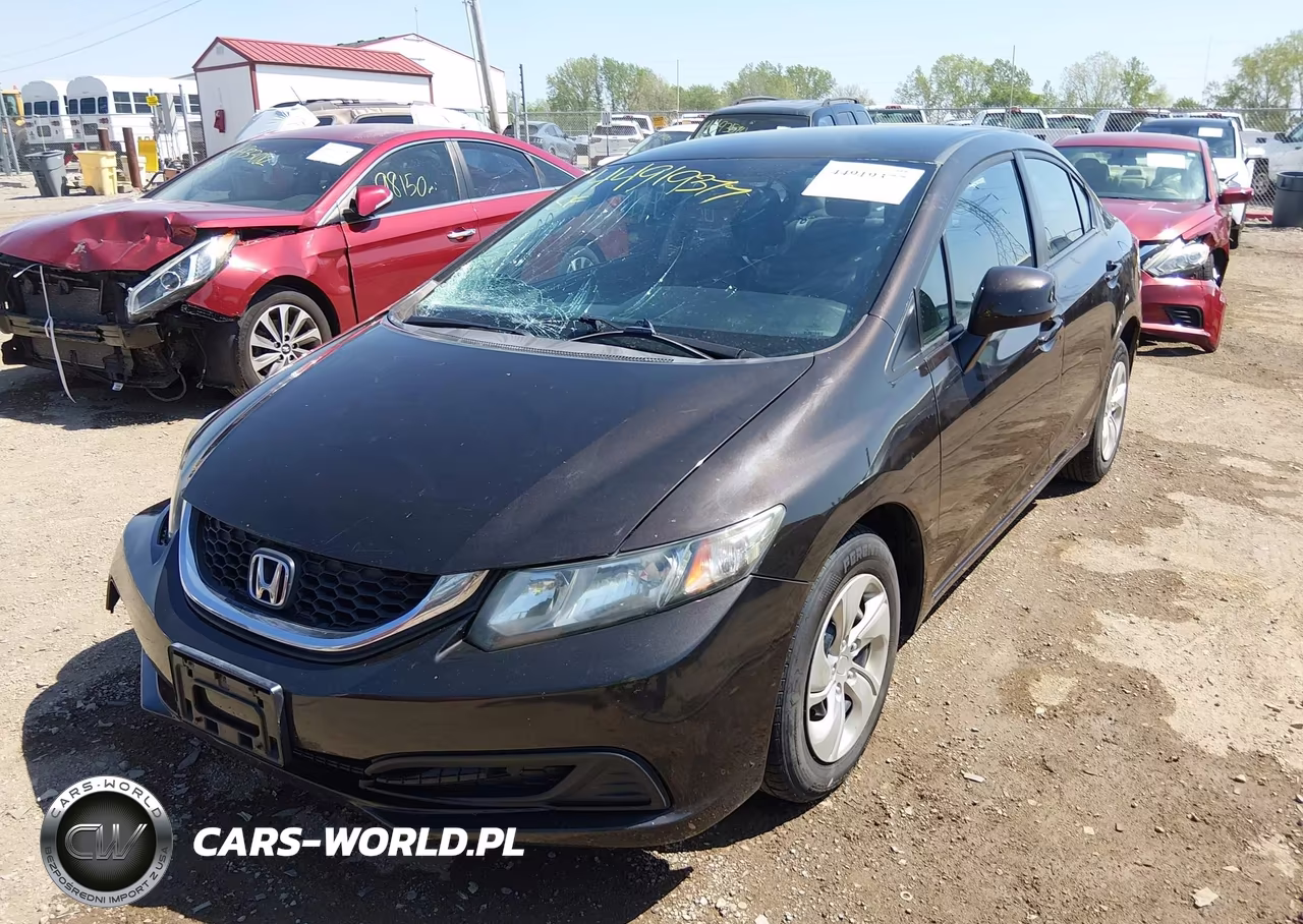 2013 Honda Civic Lx VIN:2HGFB2F5XDH552319 - 2