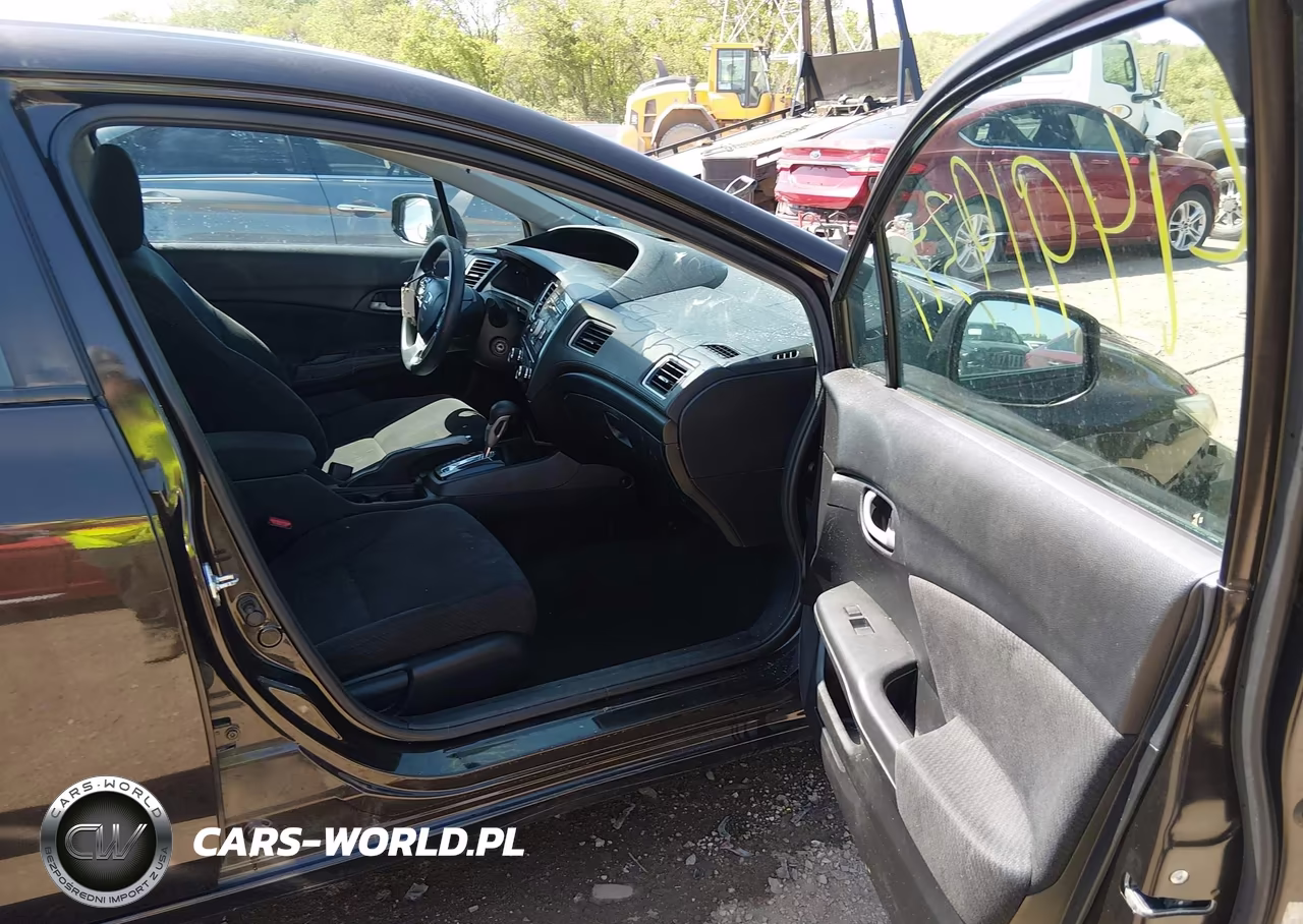 2013 Honda Civic Lx VIN:2HGFB2F5XDH552319 - 5