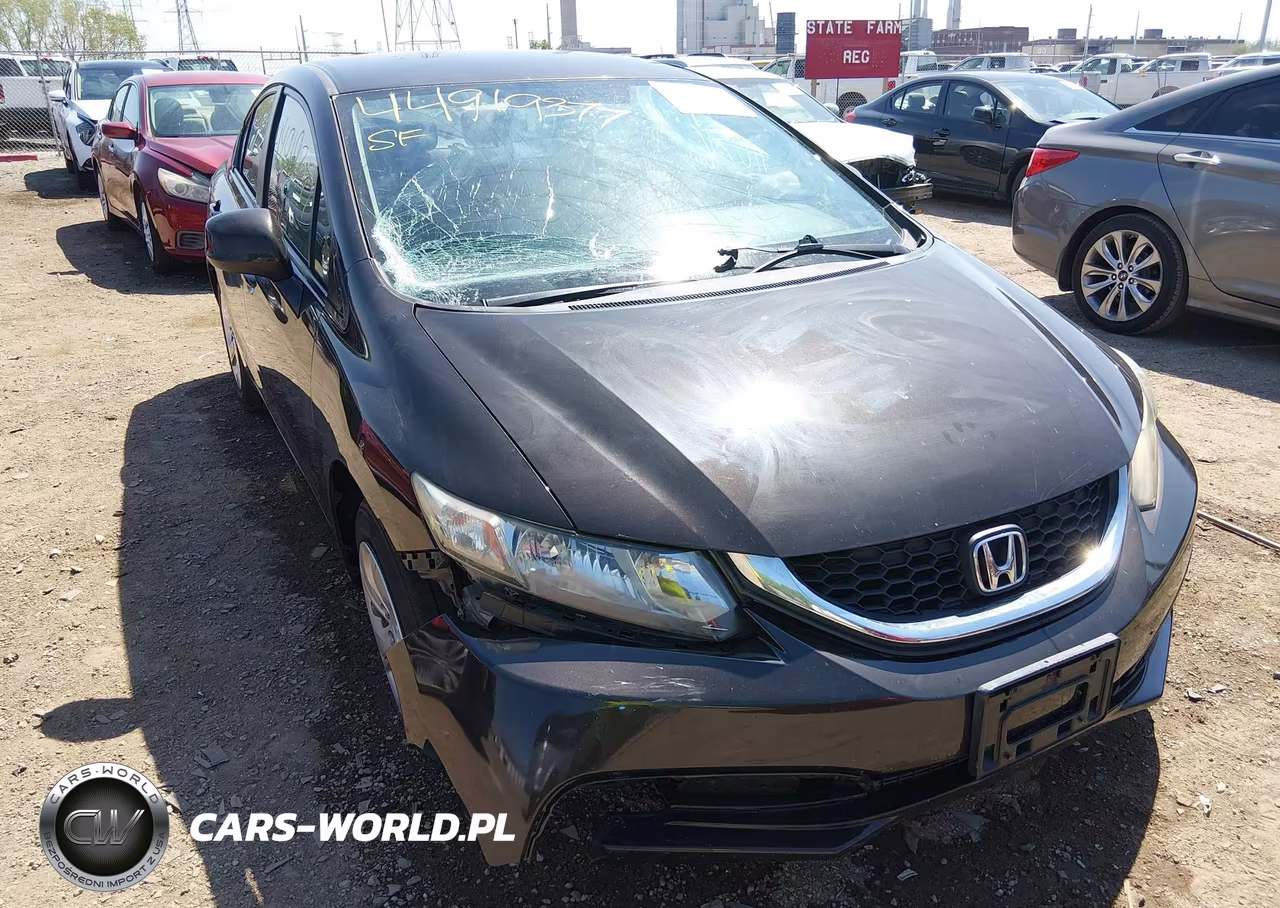 2013 Honda Civic Lx VIN:2HGFB2F5XDH552319 - 6