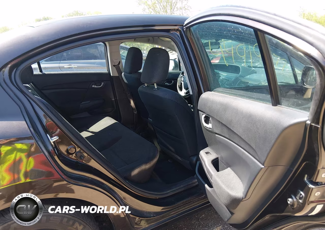 2013 Honda Civic Lx VIN:2HGFB2F5XDH552319 - 8