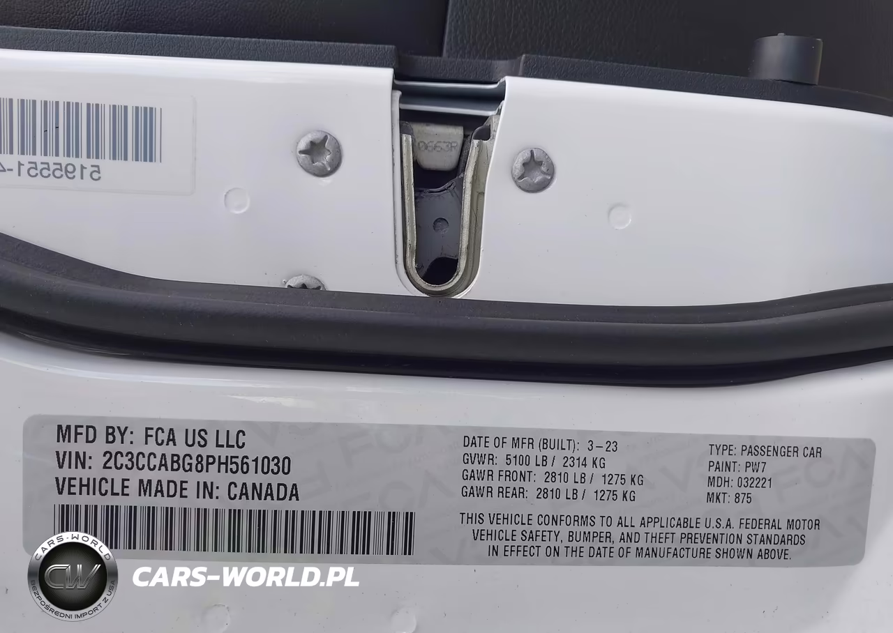 2023 Chrysler 300 300S VIN:2C3CCABG8PH561030 - 9