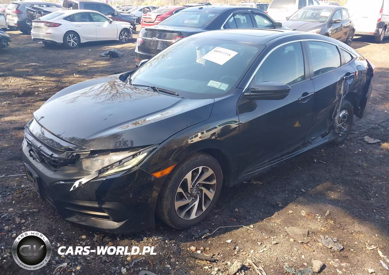 2018 Honda Civic Ex VIN:2HGFC2F70JH577496 - 2