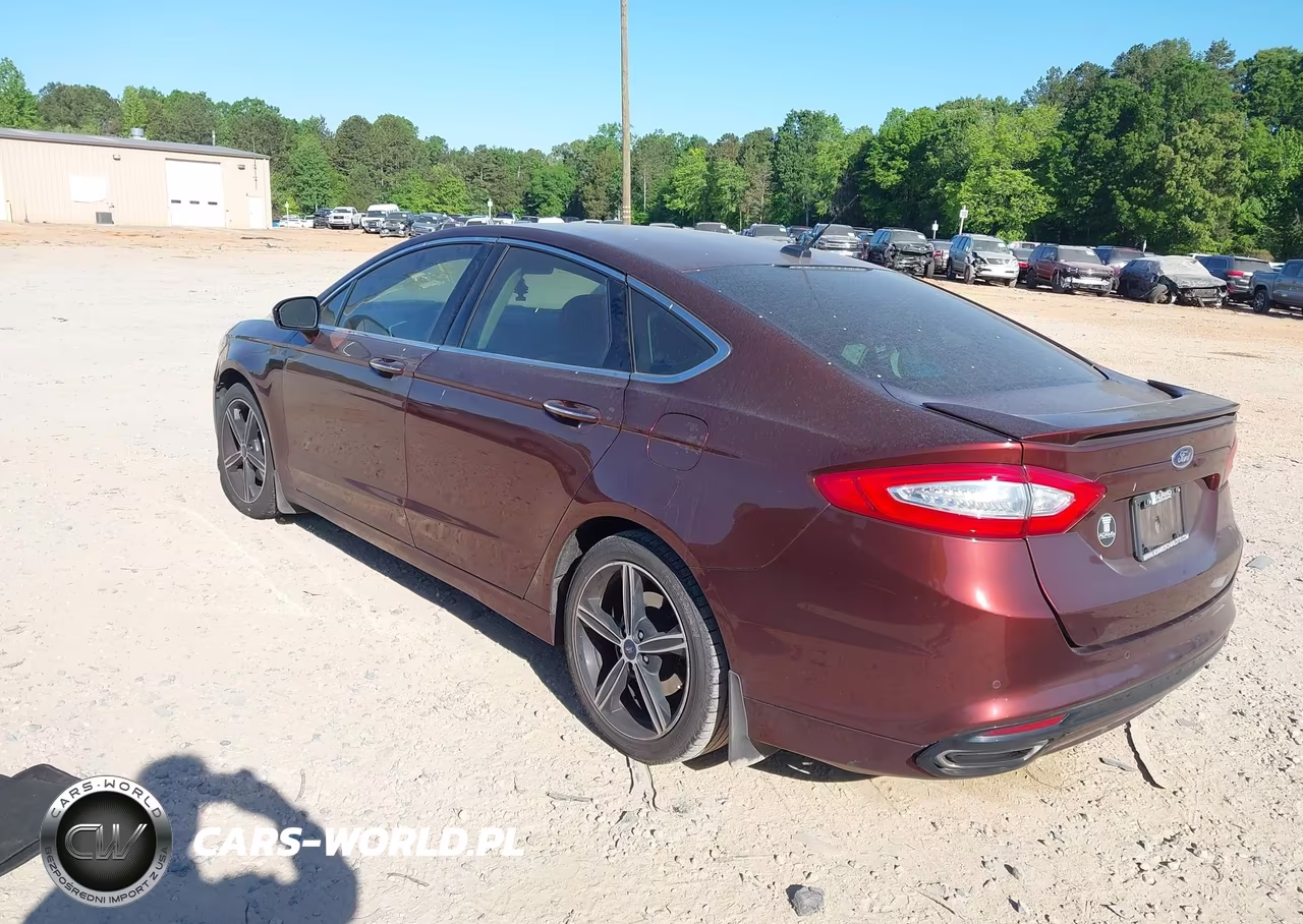 2016 Ford Fusion Titanium VIN:3FA6P0D9XGR306475 - 3