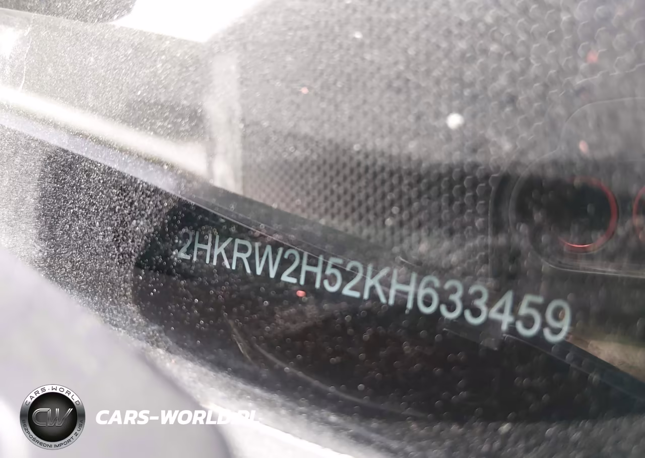 2019 Honda Cr-V Ex VIN:2HKRW2H52KH633459 - 9