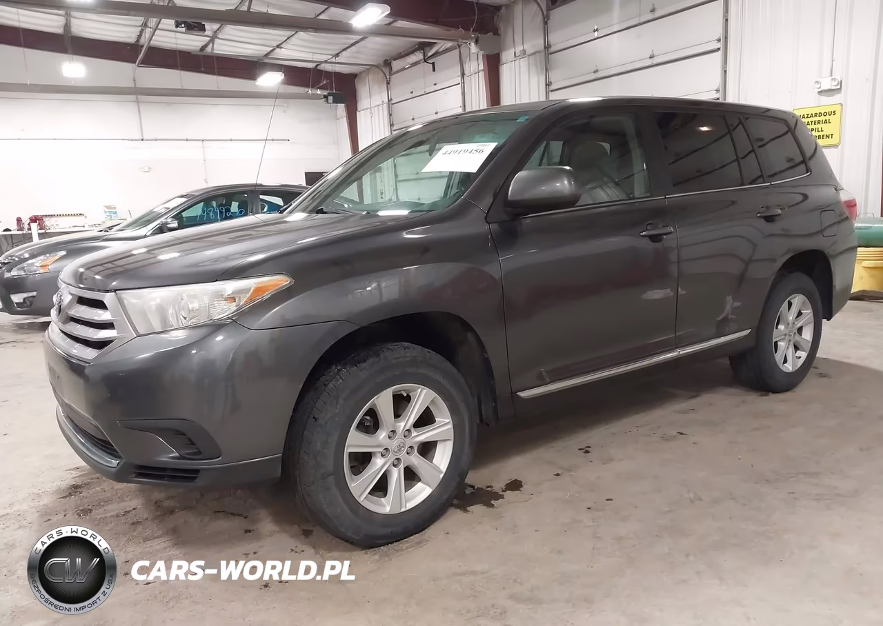 2012 Toyota Highlander Base V6 VIN:5TDBK3EH6CS115741 - 2