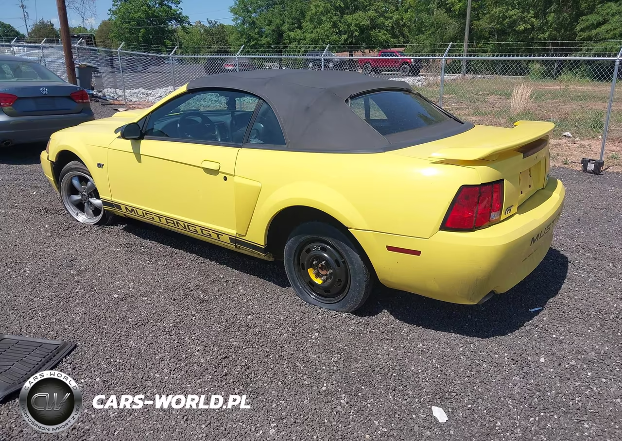 2001 Ford Mustang Gt VIN:1FAFP45X31F180498 - 3