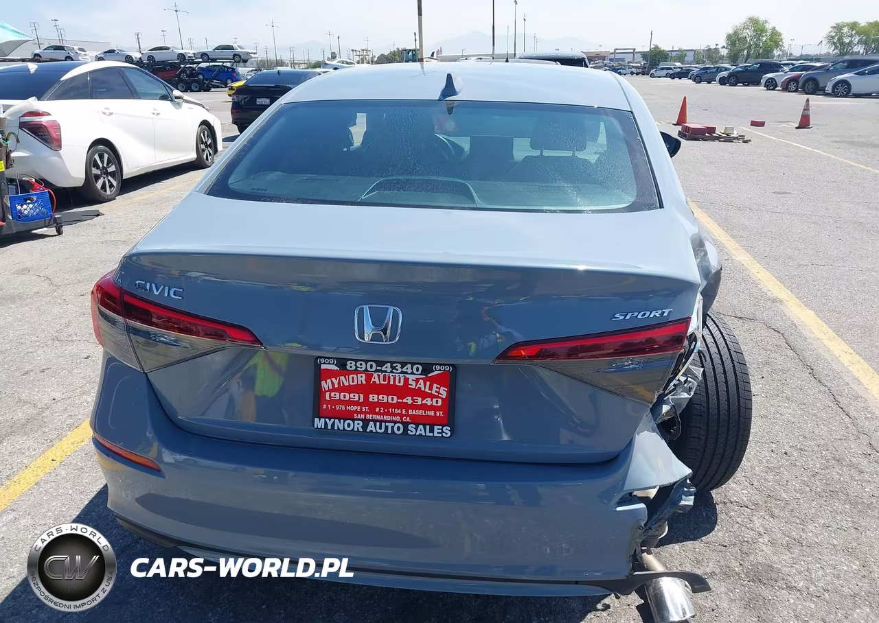 2024 Honda Civic Sport VIN:2HGFE2F50RH545572 - 17