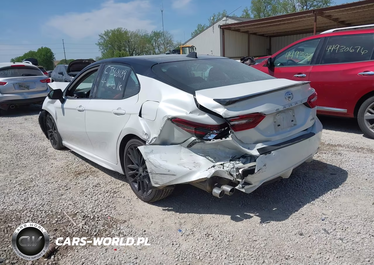 2022 Toyota Camry Xse V6 VIN:4T1KZ1AK1NU069277 - 3
