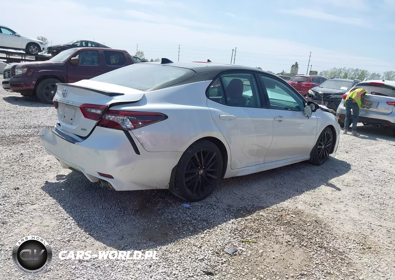 2022 Toyota Camry Xse V6 VIN:4T1KZ1AK1NU069277 - 4