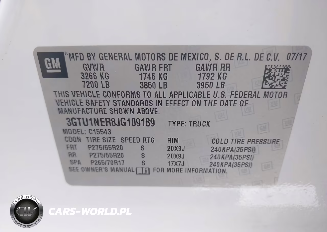 2018 GMC Sierra 1500 Slt VIN:3GTU1NER8JG109189 - 9