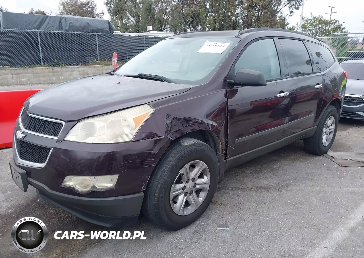 2009 Chevrolet Traverse Ls VIN:1GNER13DX9S158399 - 2