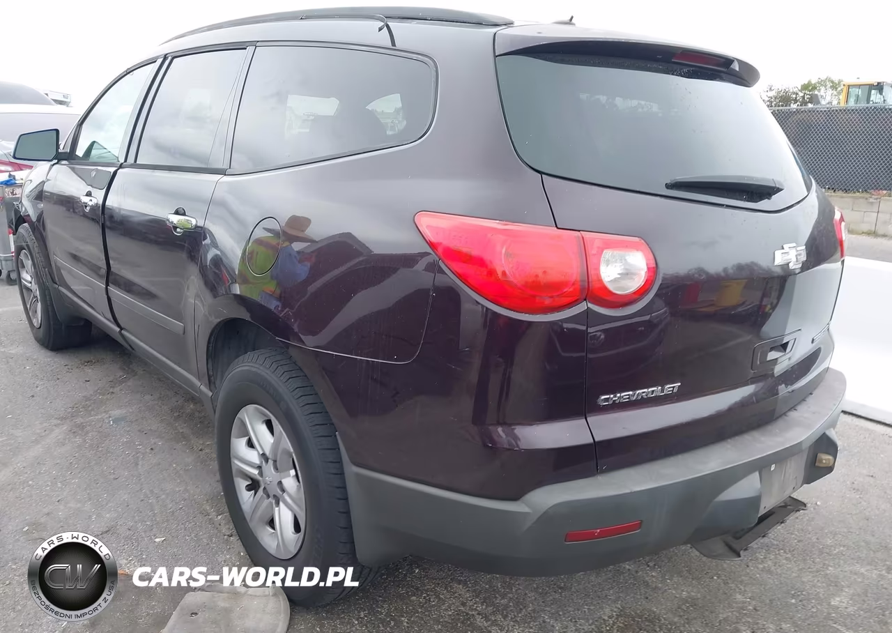 2009 Chevrolet Traverse Ls VIN:1GNER13DX9S158399 - 3