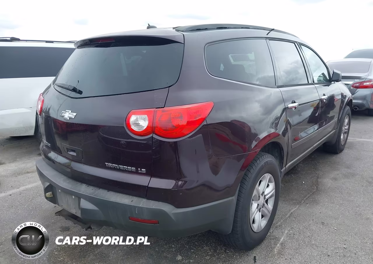 2009 Chevrolet Traverse Ls VIN:1GNER13DX9S158399 - 4