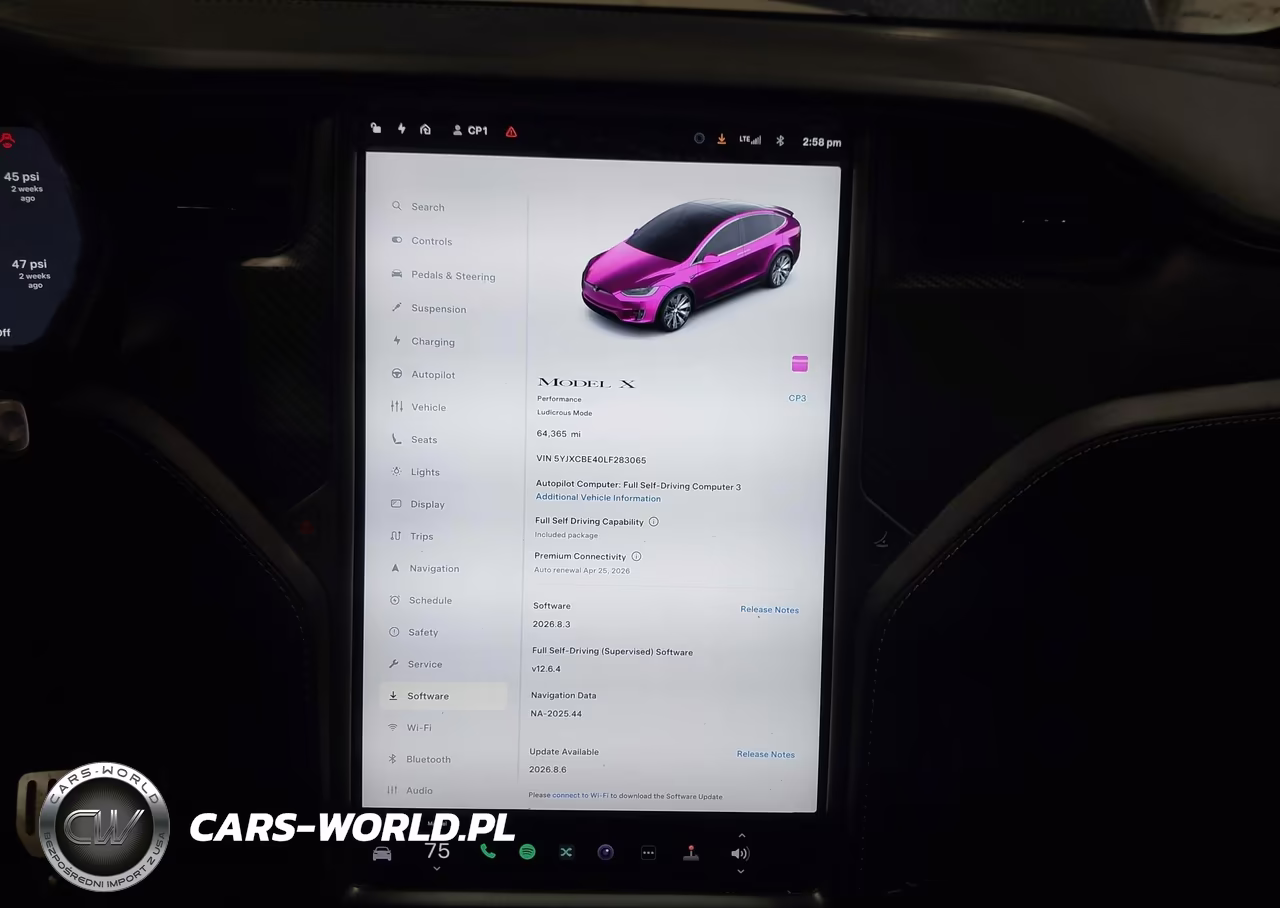 2020 Tesla Model X Performance Dual Motor All-Wheel Drive VIN:5YJXCBE40LF283065 - 18