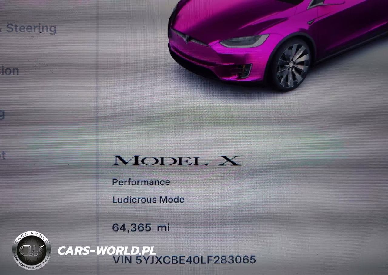 2020 Tesla Model X Performance Dual Motor All-Wheel Drive VIN:5YJXCBE40LF283065 - 7