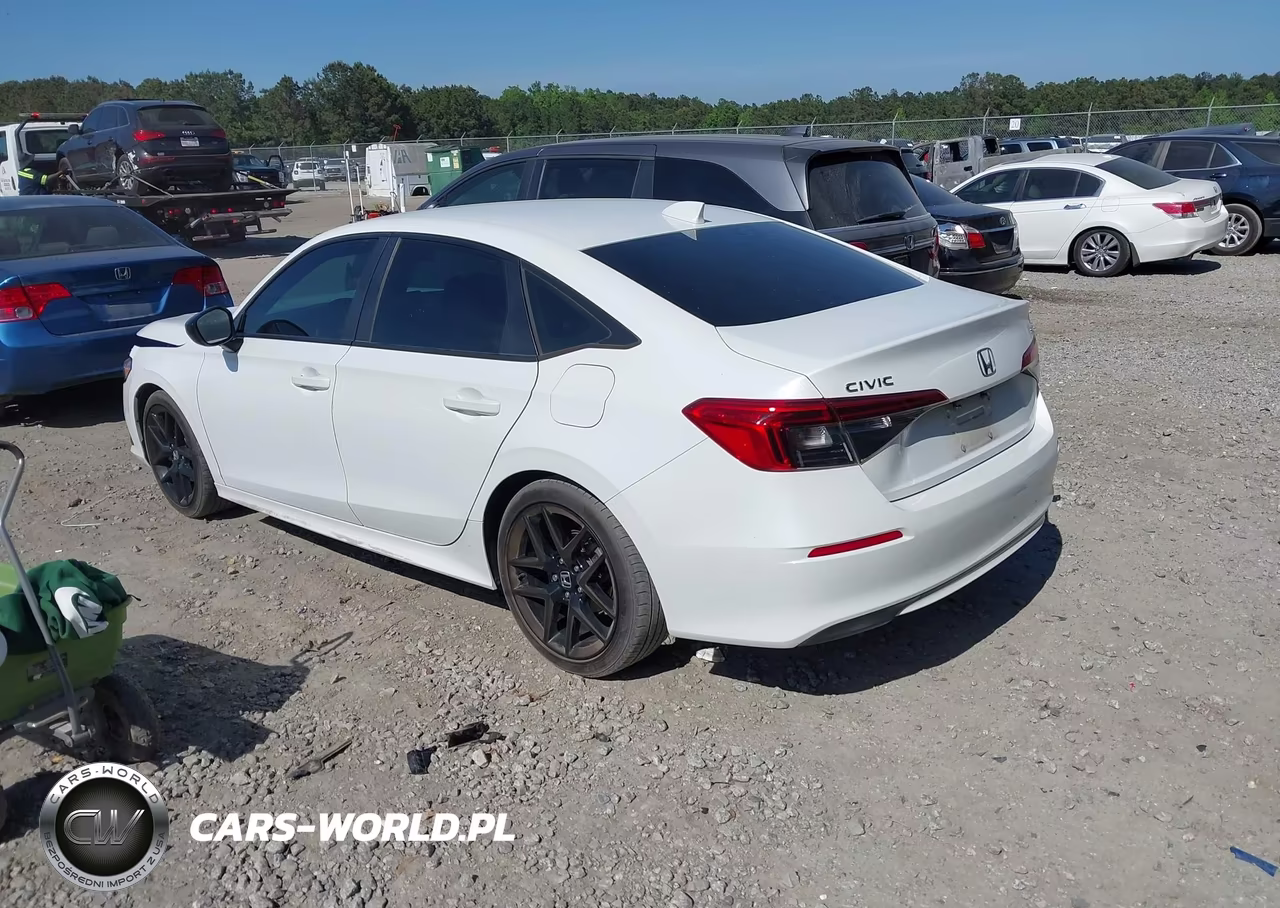 2022 Honda Civic Sport VIN:2HGFE2F55NH521293 - 3