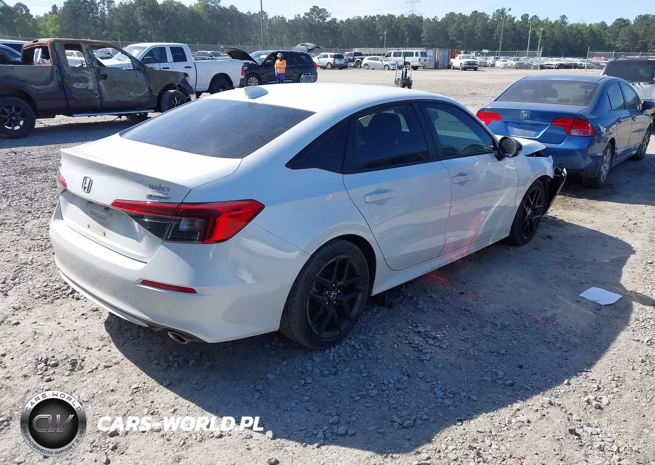 2022 Honda Civic Sport VIN:2HGFE2F55NH521293 - 4