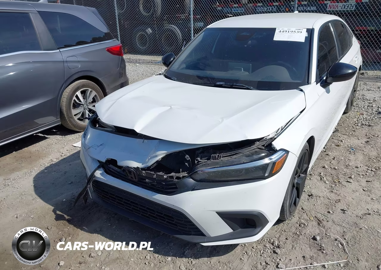 2022 Honda Civic Sport VIN:2HGFE2F55NH521293 - 6