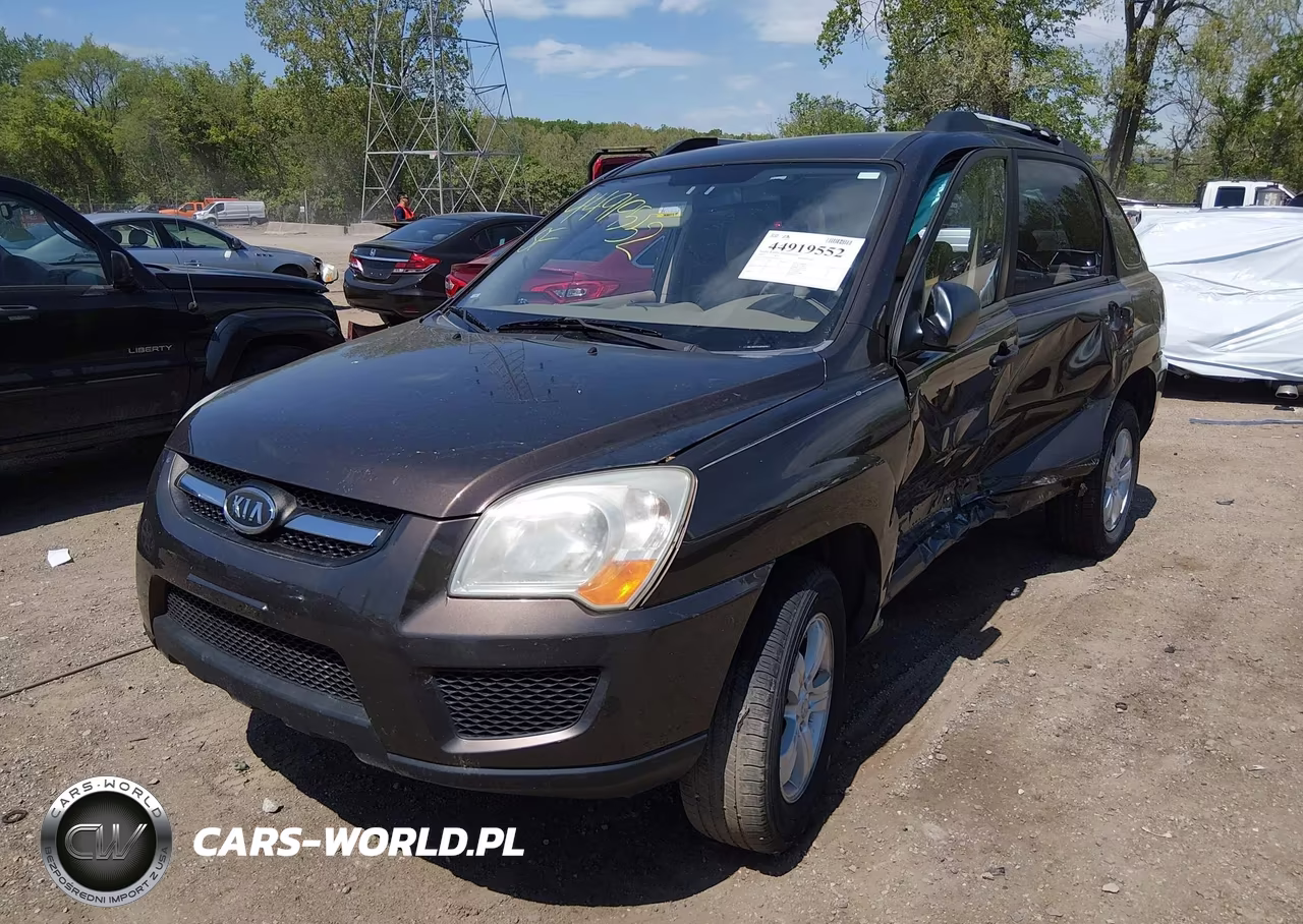 2009 Kia Sportage Lx VIN:KNDJF724397567710 - 2