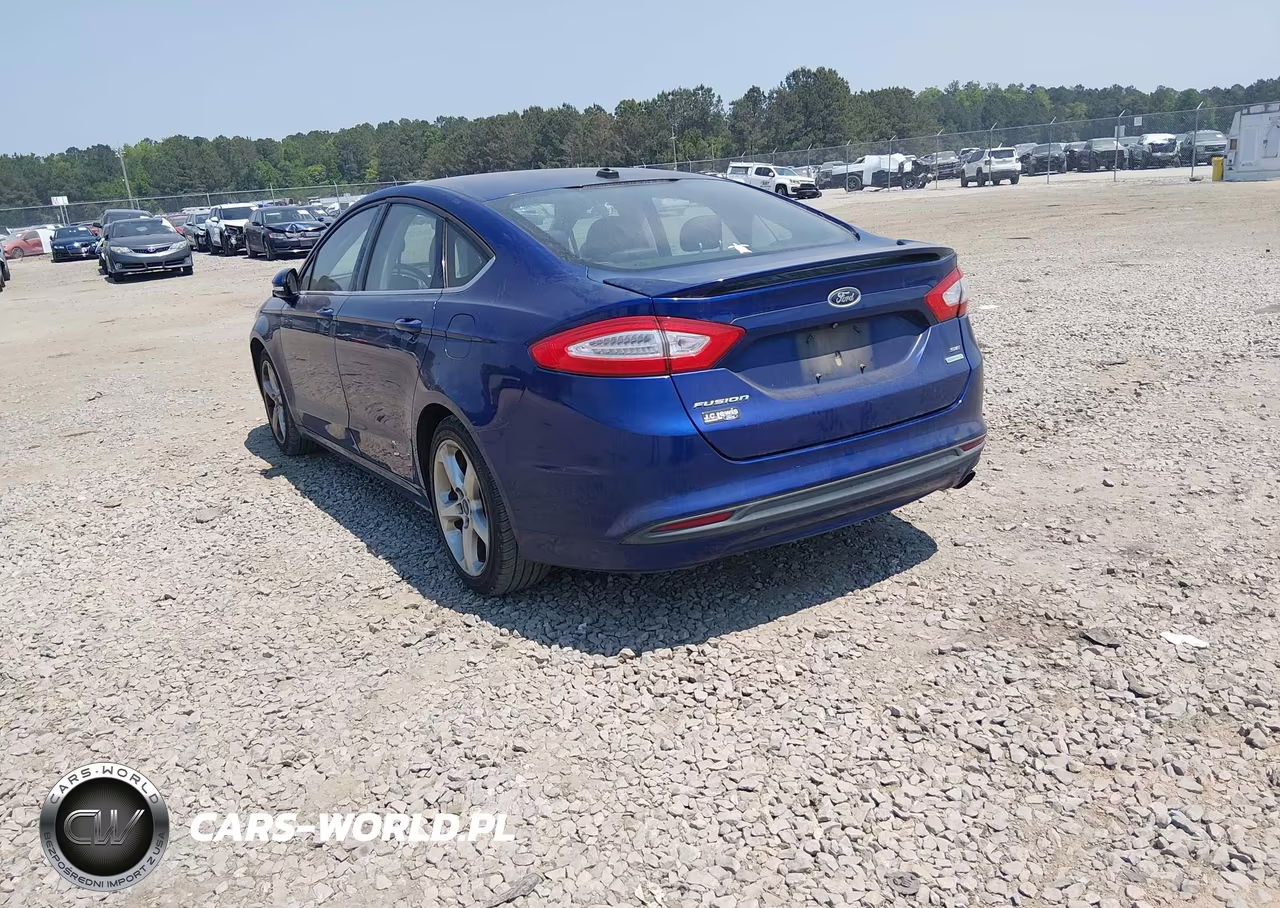 2014 Ford Fusion Se VIN:3FA6P0HDXER281816 - 3
