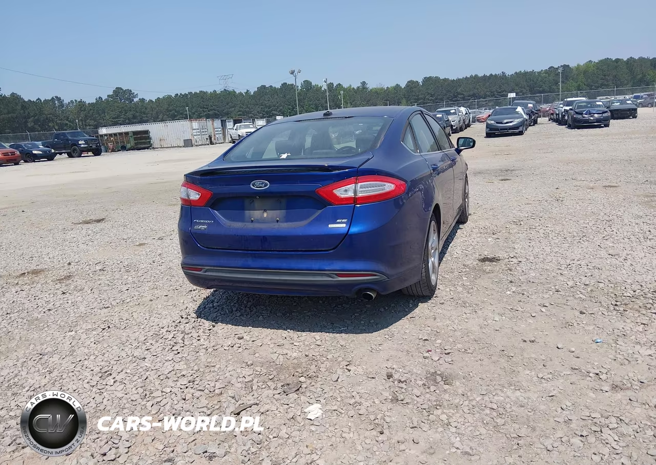 2014 Ford Fusion Se VIN:3FA6P0HDXER281816 - 4