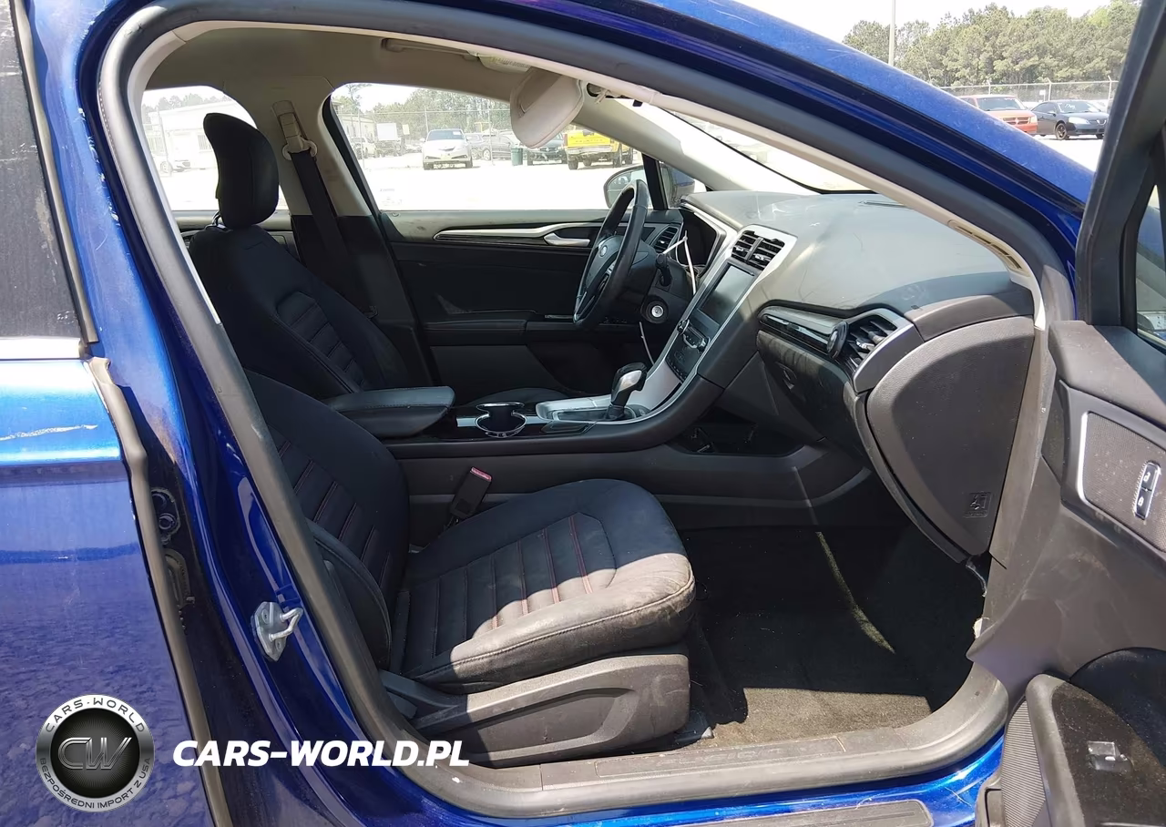 2014 Ford Fusion Se VIN:3FA6P0HDXER281816 - 5