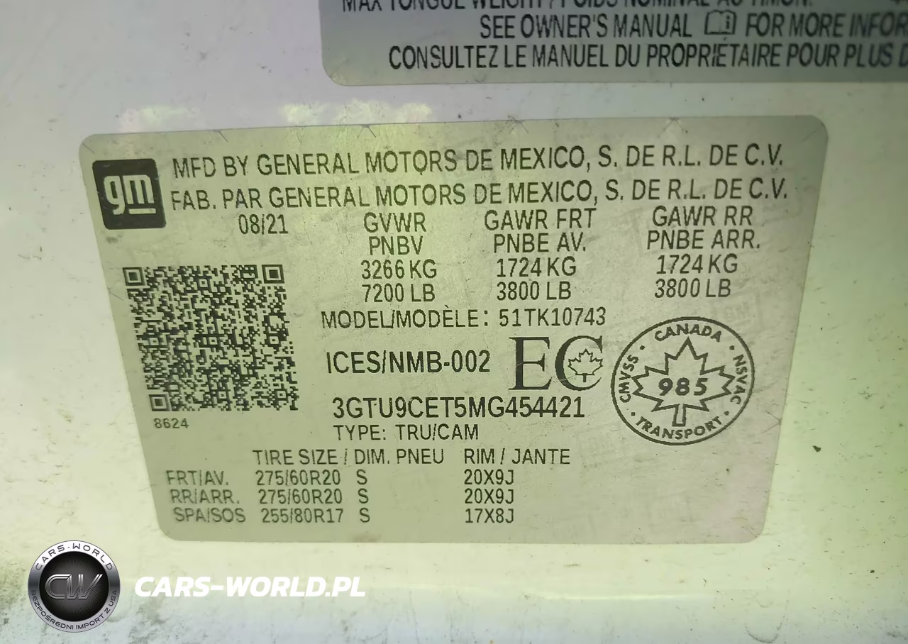 2021 GMC Sierra 1500 Elevation VIN:3GTU9CET5MG454421 - 9