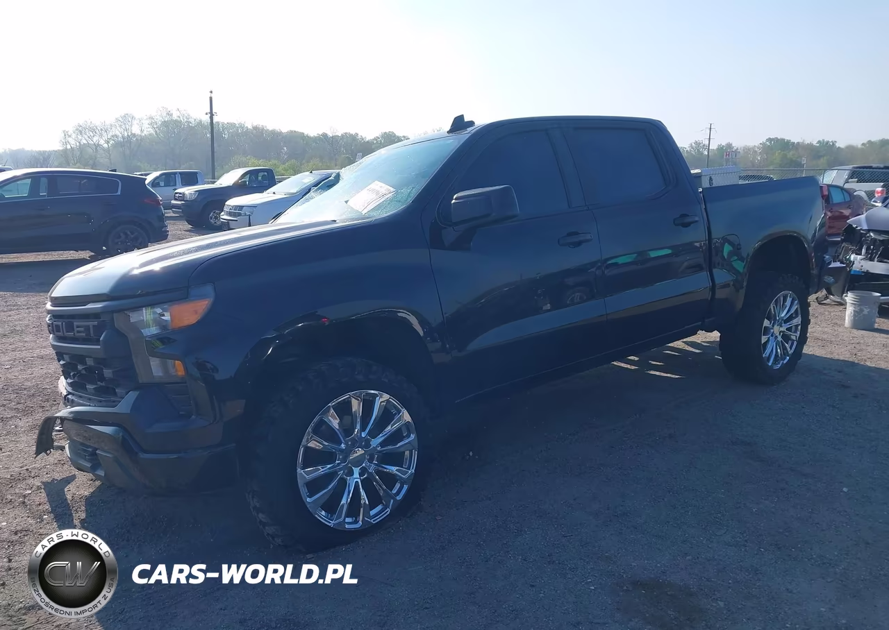 2022 Chevrolet Silverado 1500 4Wd Short Bed Custom VIN:3GCPDBEK1NG527119 - 2