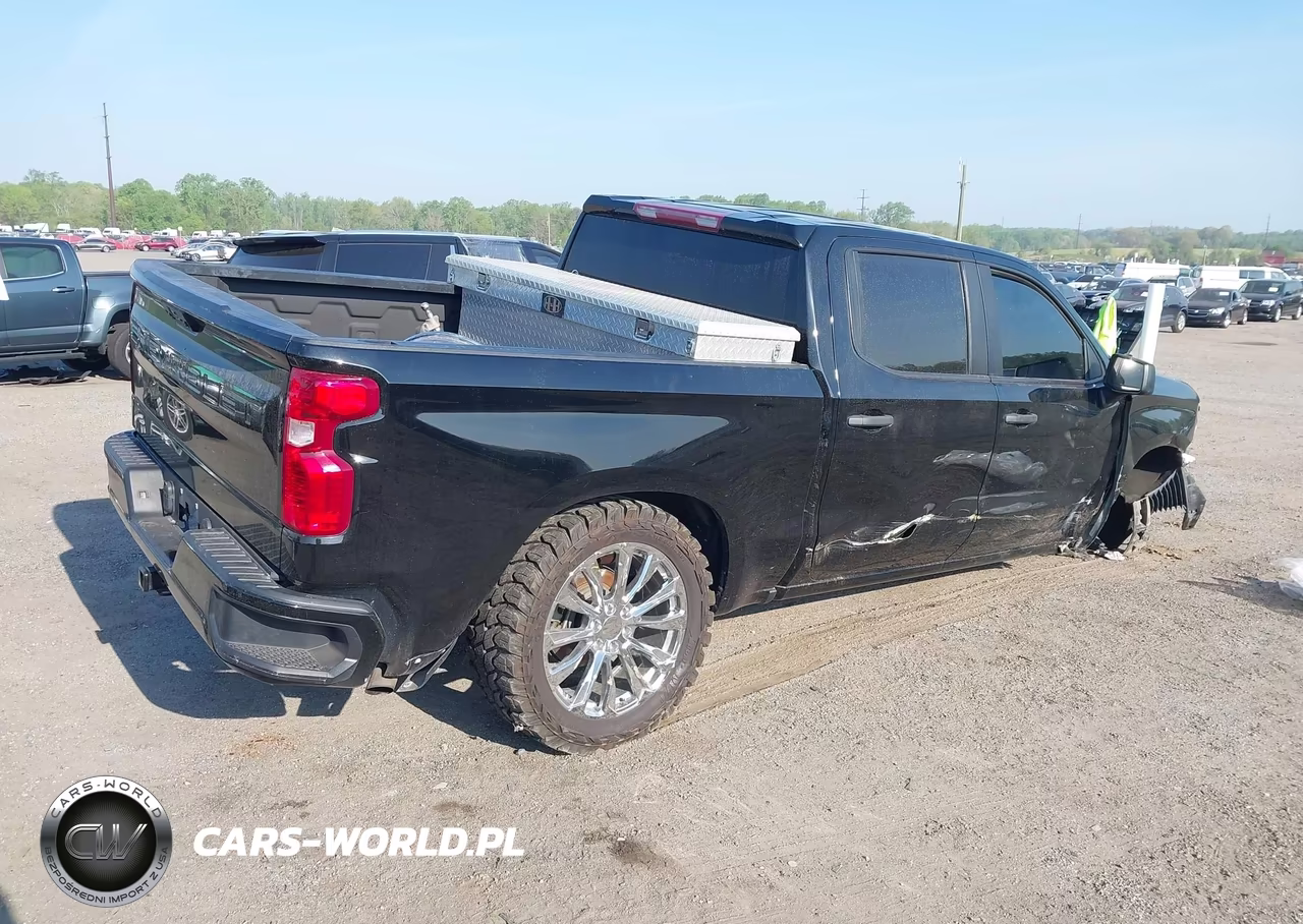 2022 Chevrolet Silverado 1500 4Wd Short Bed Custom VIN:3GCPDBEK1NG527119 - 4