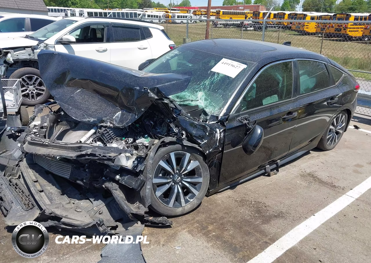 2022 Honda Civic Ex-L VIN:19XFL1H77NE011598 - 2
