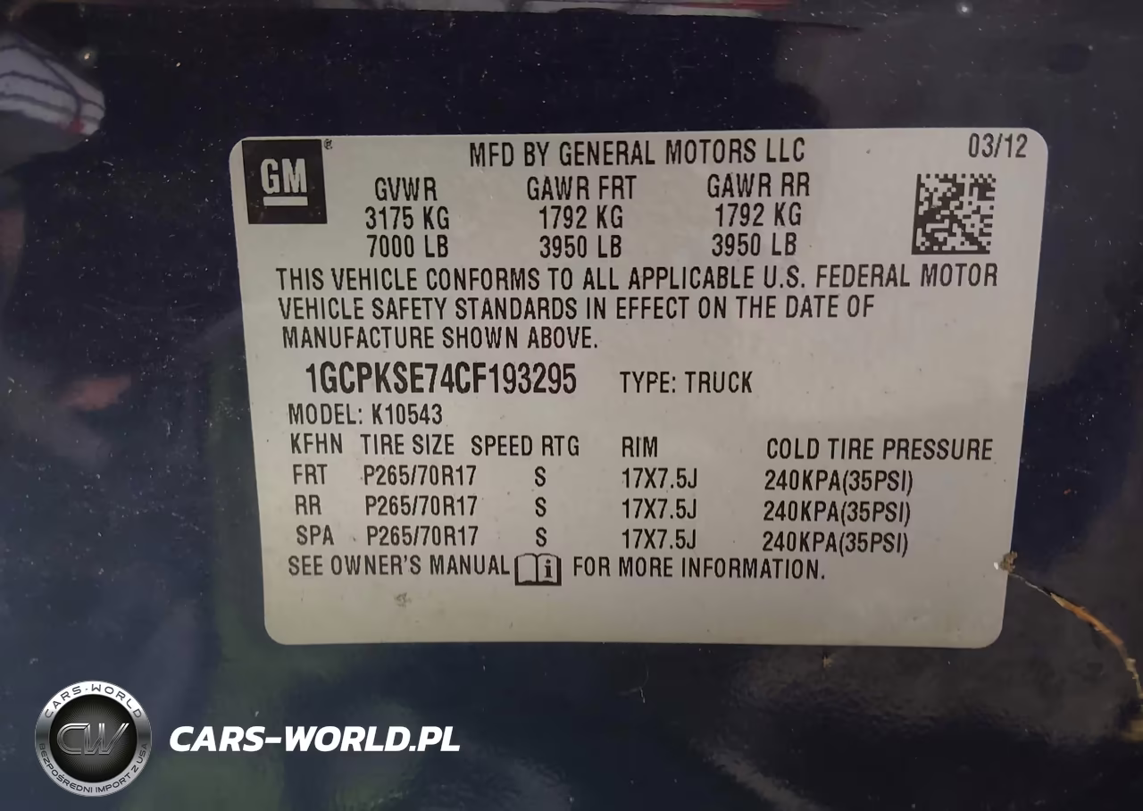 2012 Chevrolet Silverado 1500 Lt VIN:1GCPKSE74CF193295 - 9