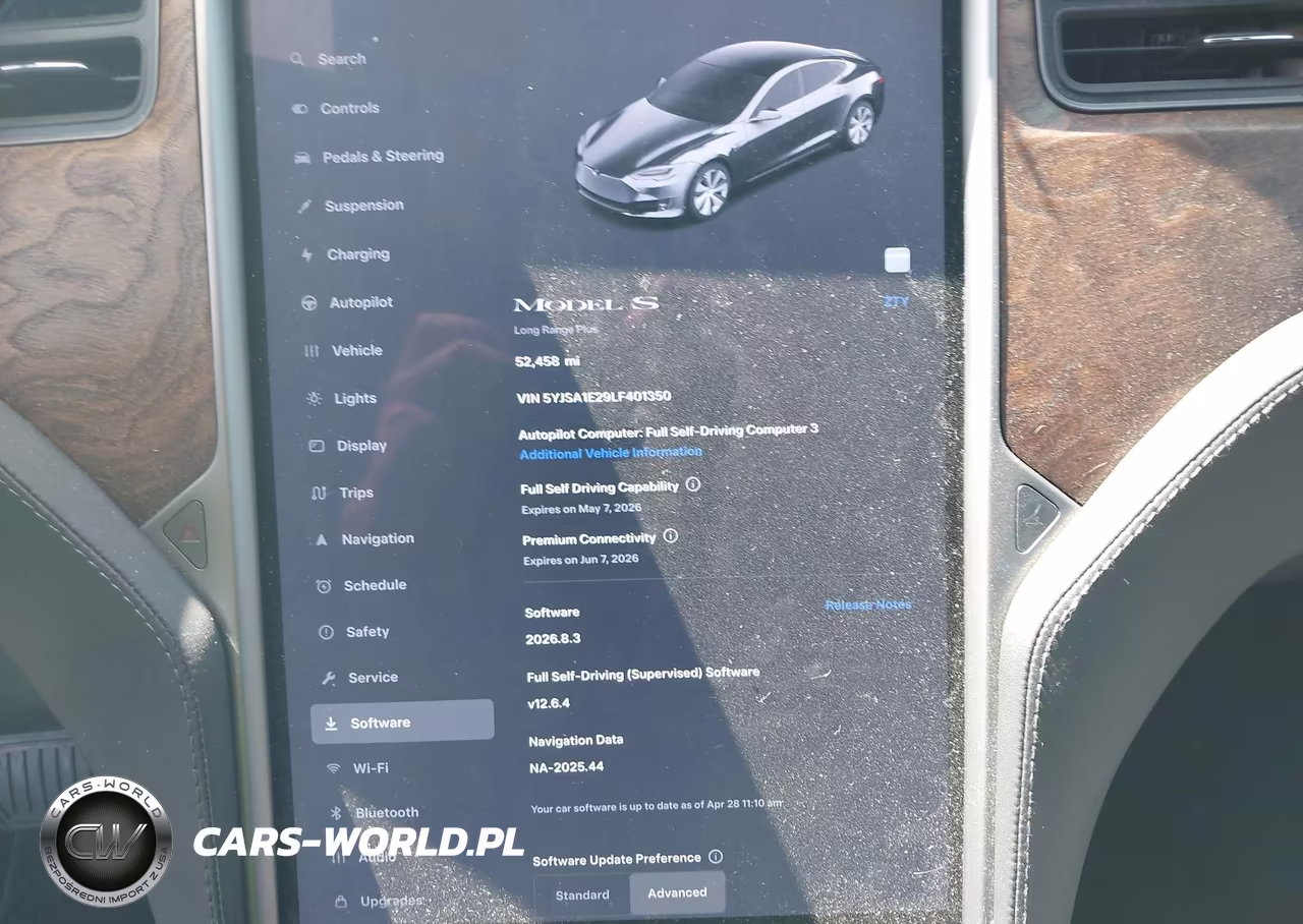 2020 Tesla Model S Long Range Dual Motor All-Wheel Drive-Long Range Plus Dual Motor All-Wheel Drive VIN:5YJSA1E29LF401350 - 7