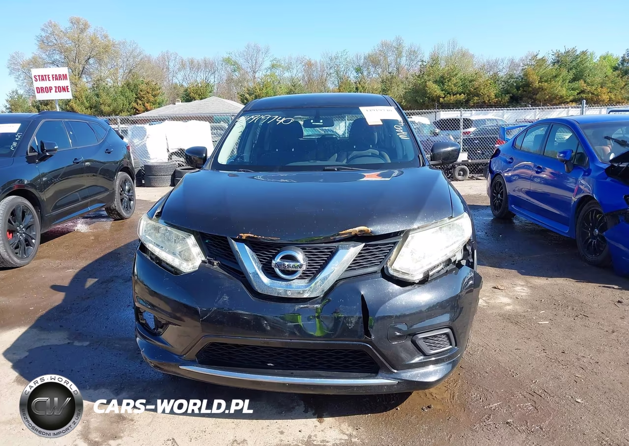 2016 Nissan Rogue S VIN:KNMAT2MV9GP625723 - 10
