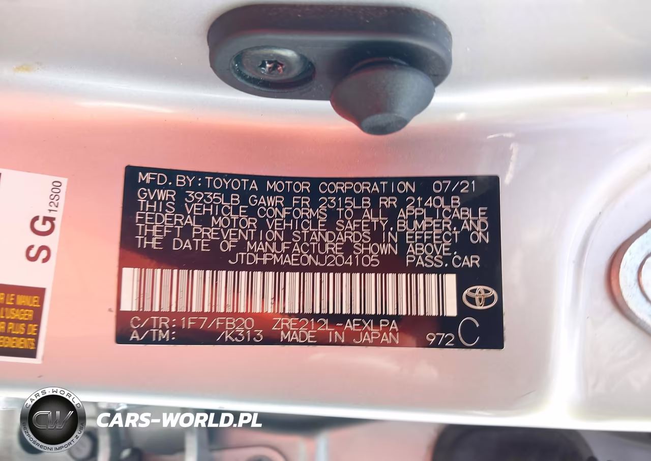 2022 Toyota Corolla Le VIN:JTDHPMAE0NJ204105 - 9