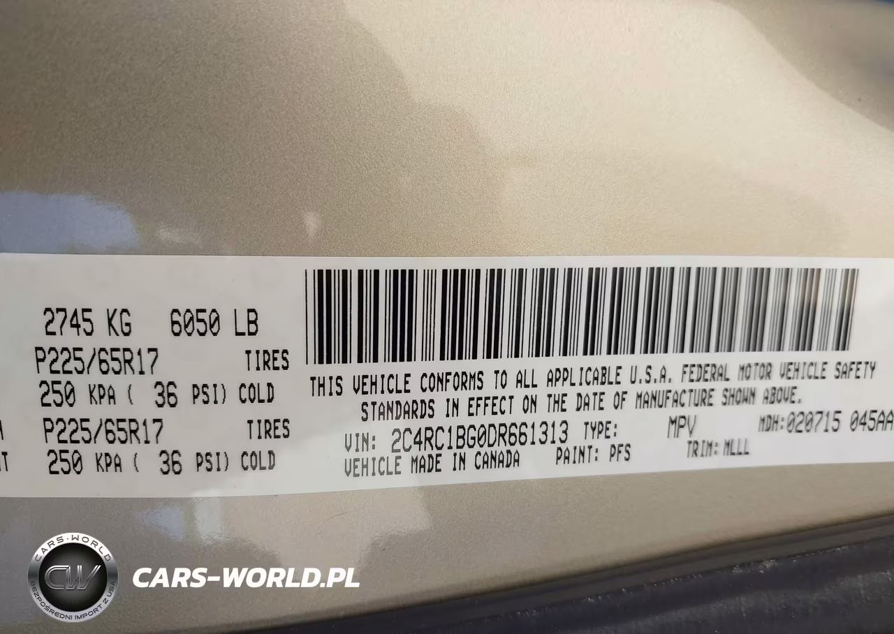 2013 Chrysler Town & Country Touring VIN:2C4RC1BG0DR661313 - 9