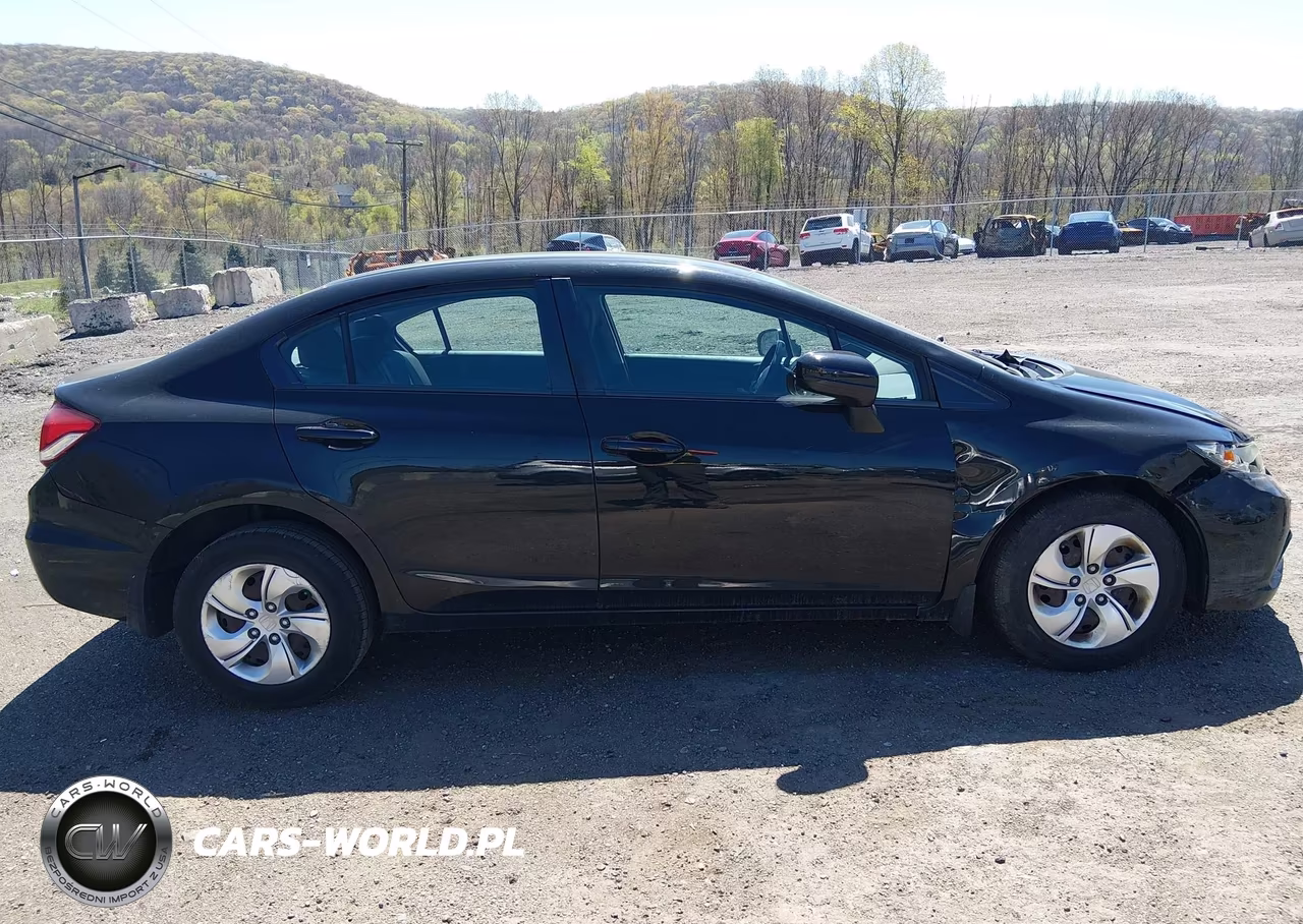 2015 Honda Civic Lx VIN:19XFB2F59FE274185 - 13