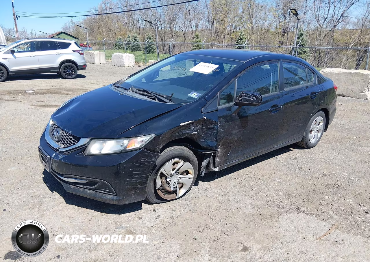 2015 Honda Civic Lx VIN:19XFB2F59FE274185 - 2