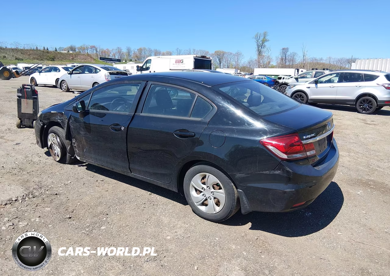 2015 Honda Civic Lx VIN:19XFB2F59FE274185 - 3