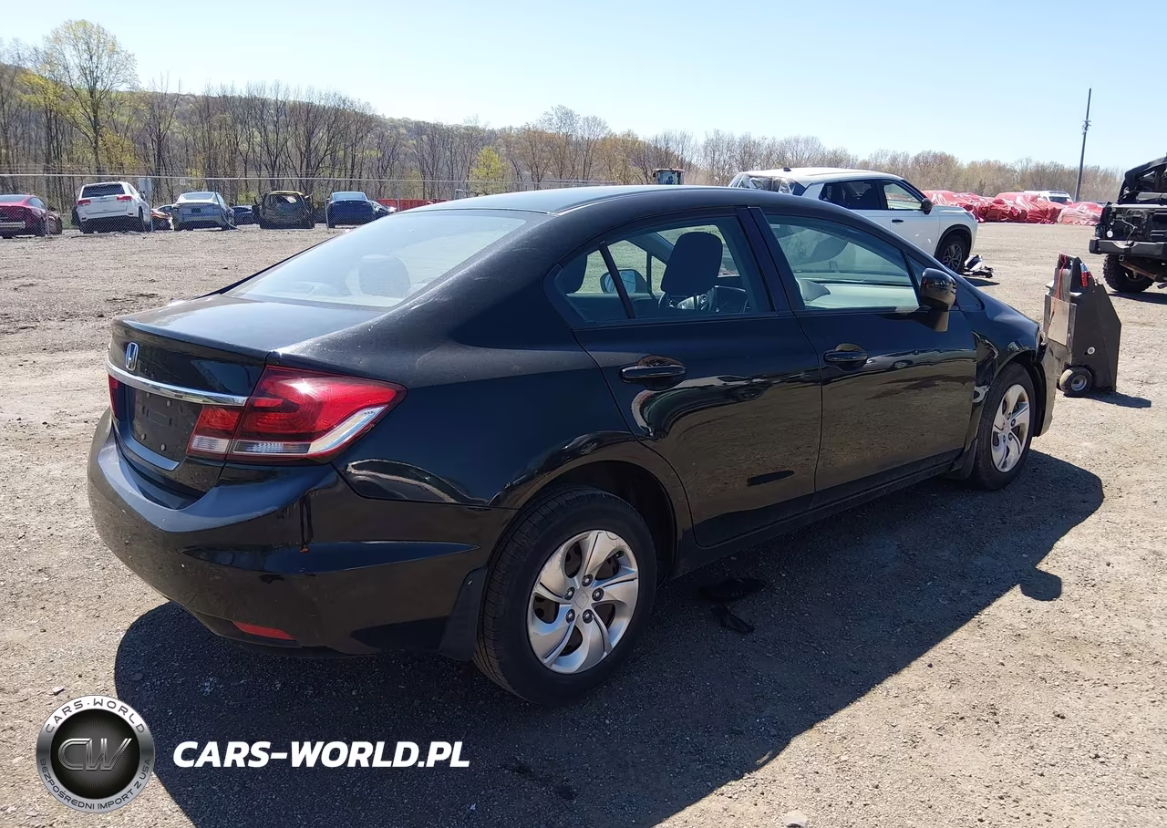 2015 Honda Civic Lx VIN:19XFB2F59FE274185 - 4