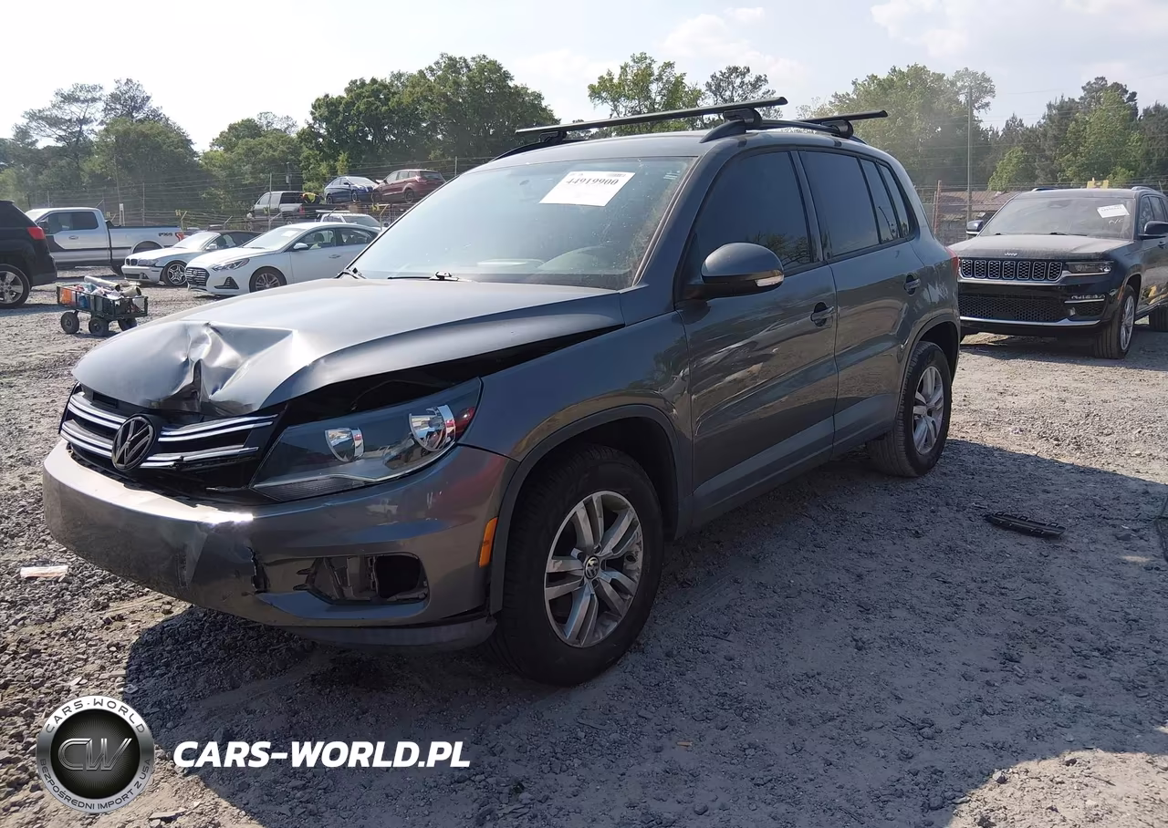 2015 Volkswagen Tiguan S VIN:WVGAV7AXXFW611052 - 2